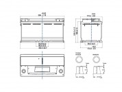 VARTA PROFESSIONAL DEEP CYCLE 90Ah trakční baterie
